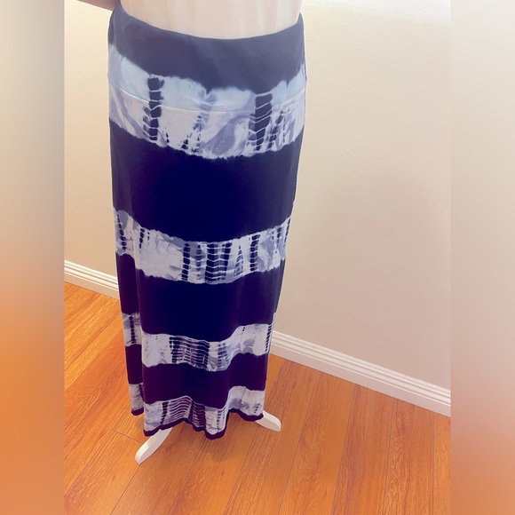 Unknown Dresses & Skirts - TIE-FIED COTTON MAXI SKIRT, Great 4 Spring & Summer